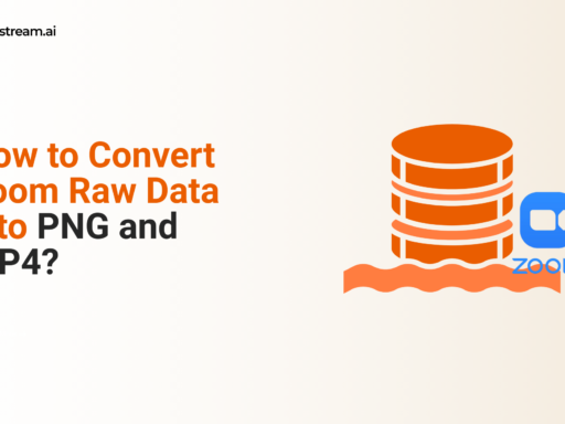 How to Convert Zoom Raw Data into PNG and MP4